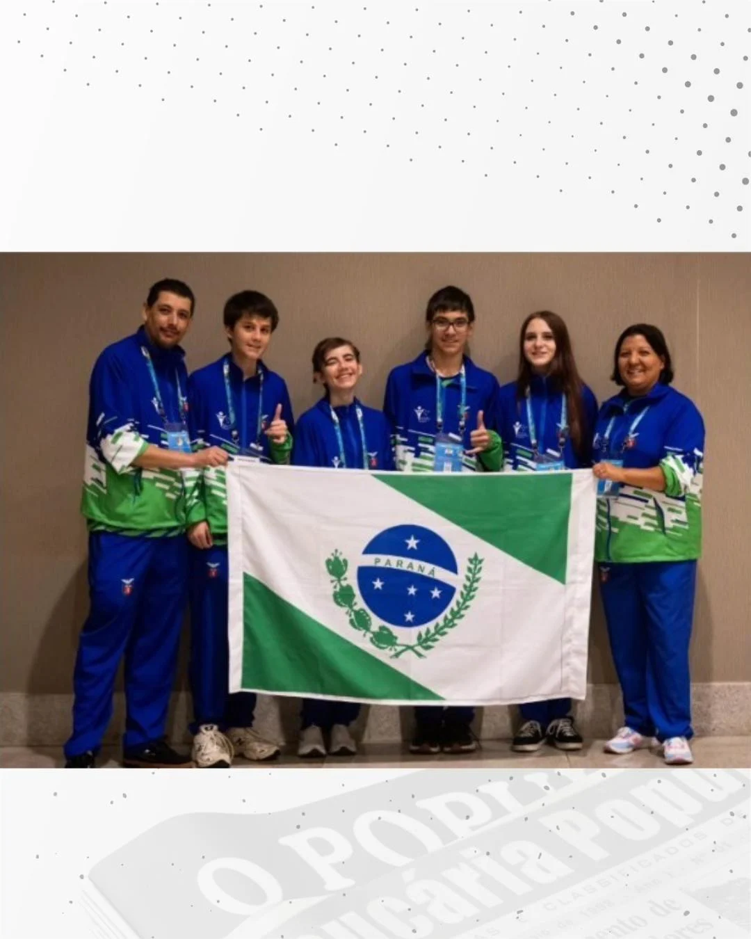 Atletas araucarienses mandaram bem nos Jogos Escolares Brasileiros em Brasília