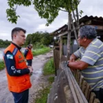Defesa Civil de Araucária monitora áreas de risco e orienta moradores após chuvarada de quarta e quinta