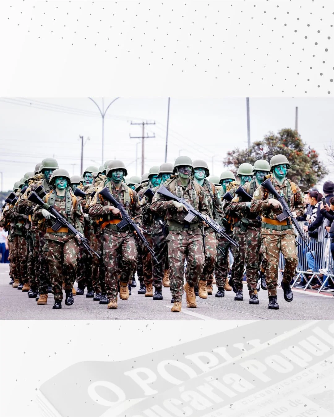 Desfile cívico de domingo (06) provoca bloqueios na região da Praça da Bíblia