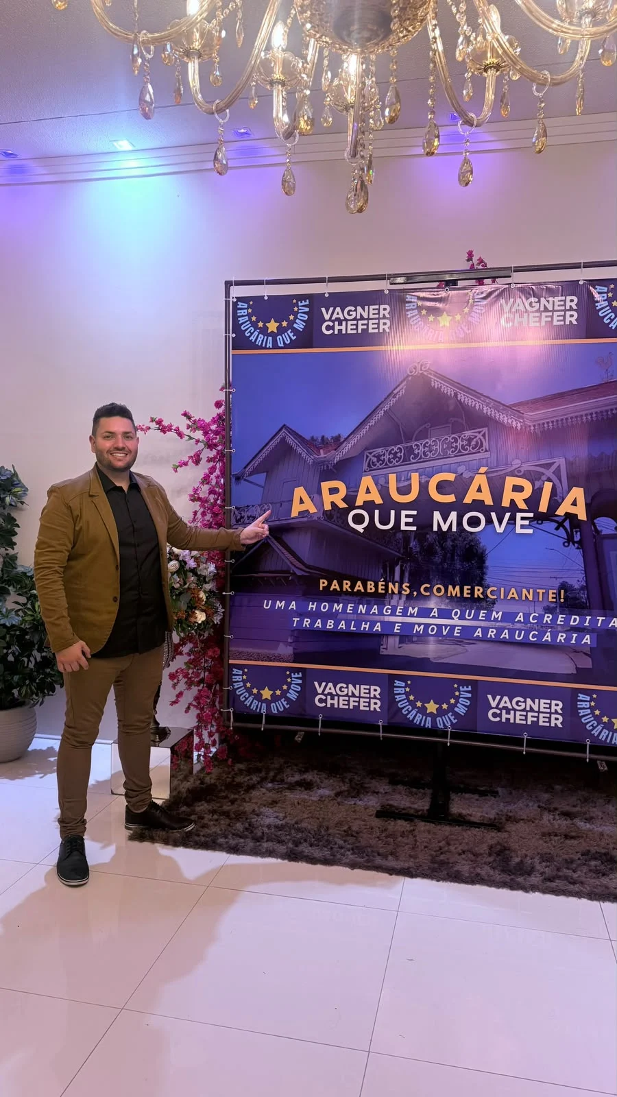 NP: Vagner Chefer reúne mais de 200 empresários em nova edição do “Araucária que Move” NP: Vagner Chefer reúne mais de 200 empresários em nova edição do “Araucária que Move”