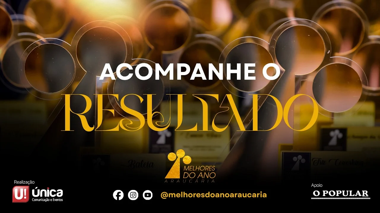 Acompanhe a live de Premiação Melhores do Ano 2026