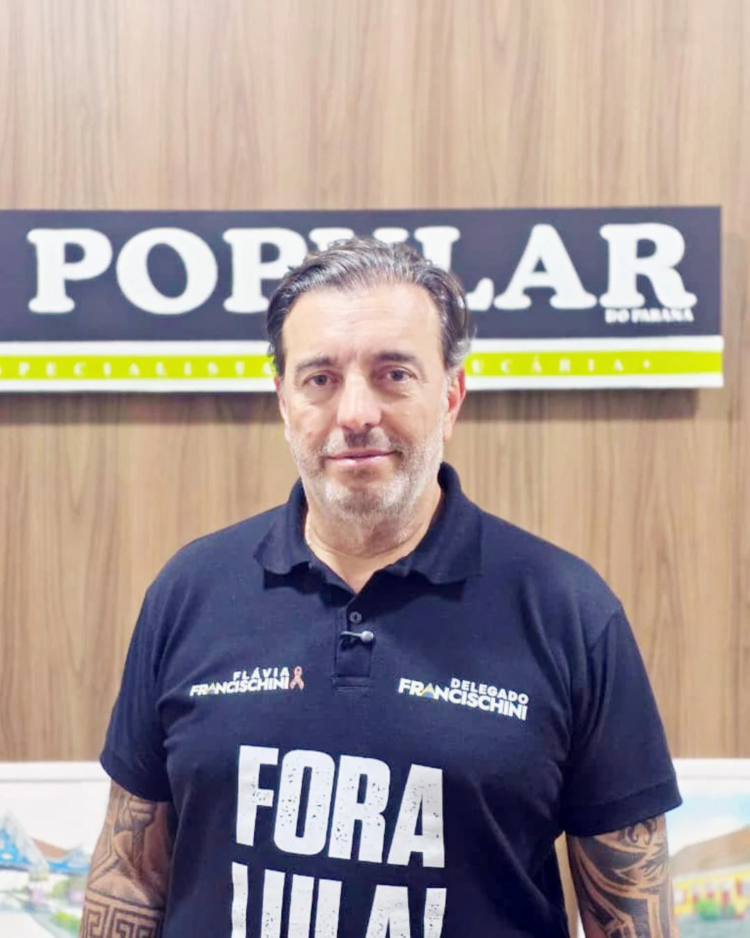 NP: Delegado Francischini cumpre agenda de campanha em Araucária