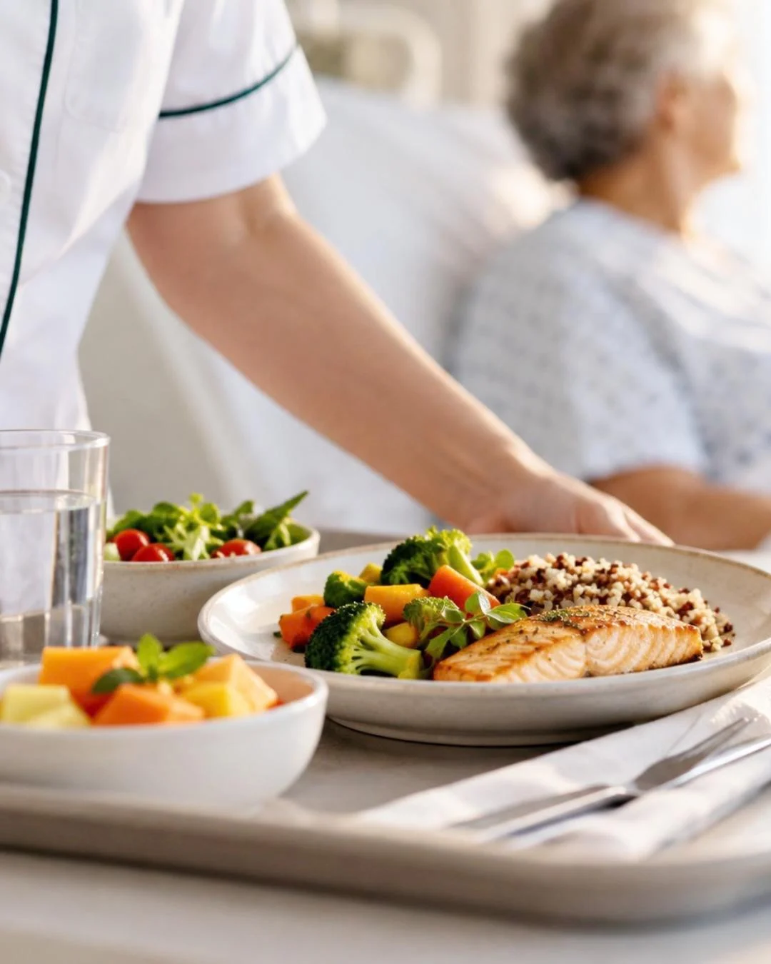Nutrição hospitalar — alimentar também é cuidar