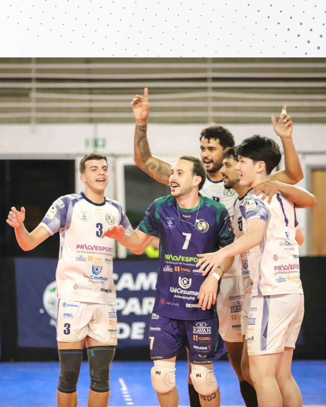 VKR Araucária Vôlei vence Colombo e se mantém invicto na liderança do Paranaense