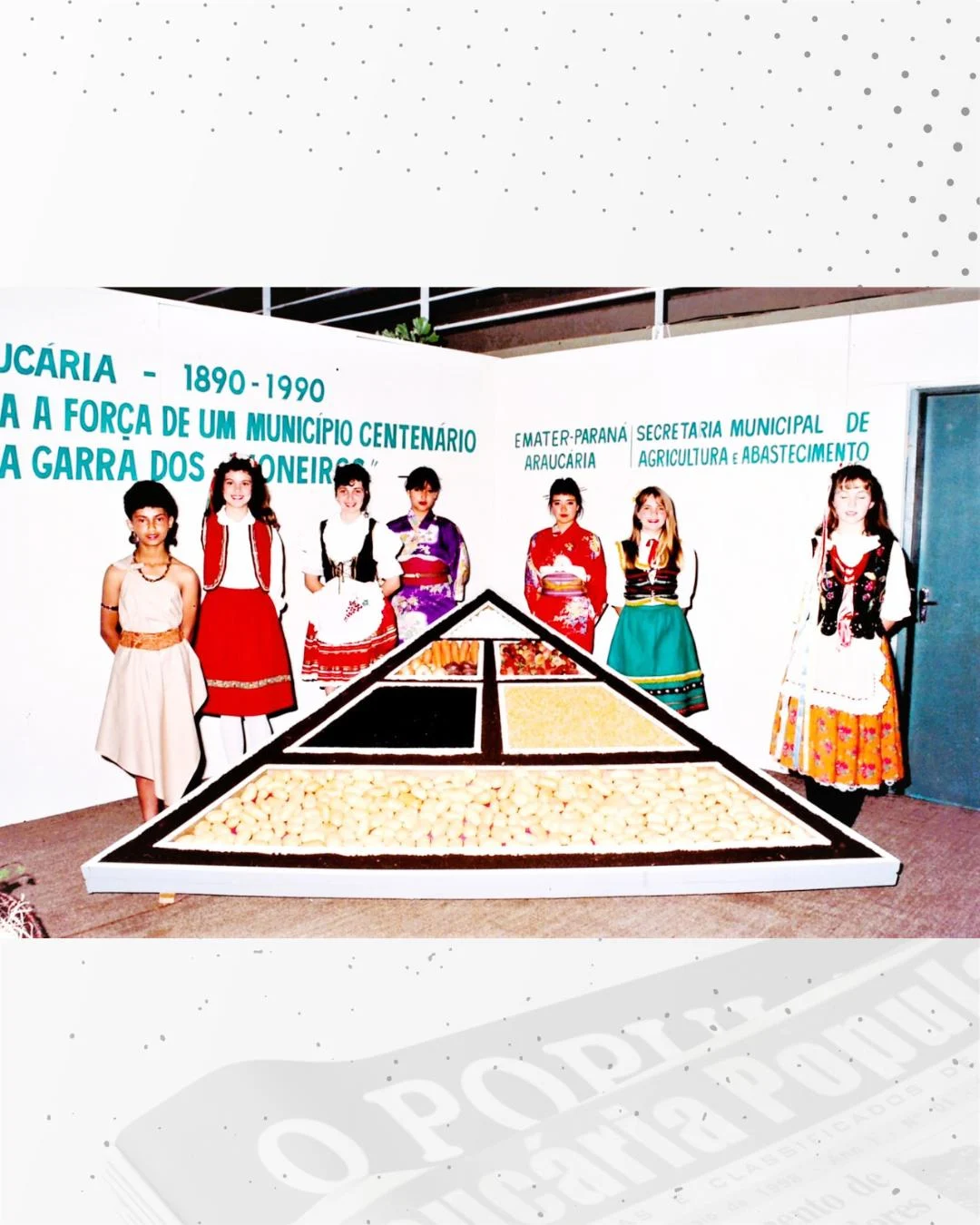 Terezinha Poly: 1989 - Apresentação do símbolo do centenário
