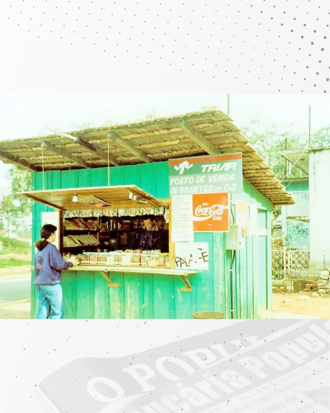 Terezinha Poly: Antiga banca do Bueno
