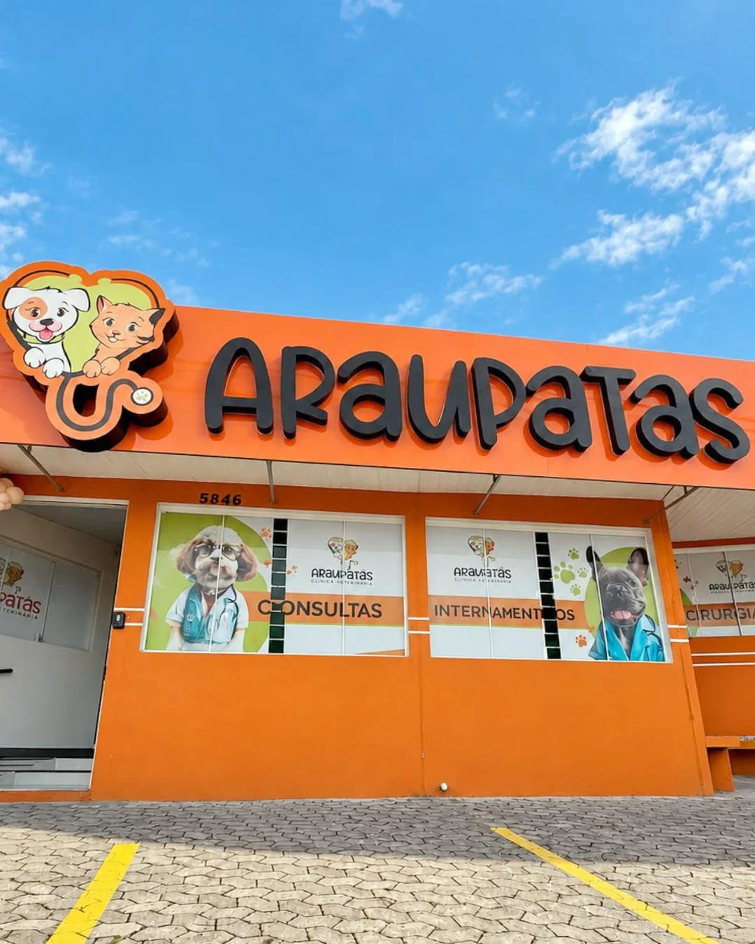Araupatas inaugura primeiro hospital veterinário de Araucária e apresenta novidades em saúde animal