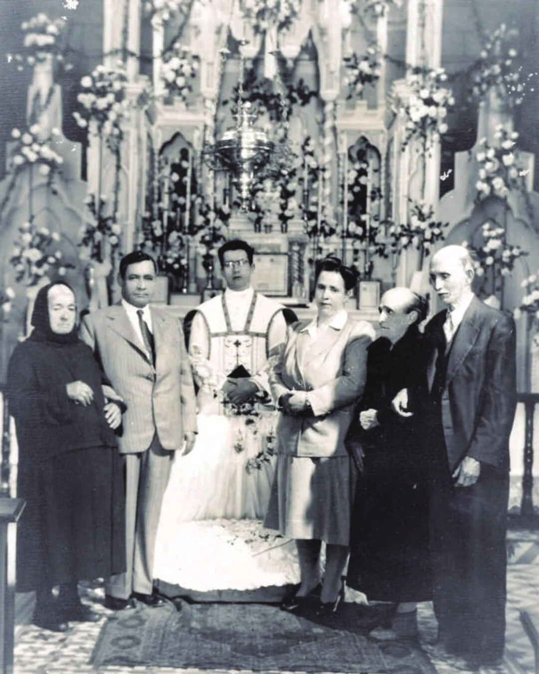 Bodas de prata de Manoel F. Luiz e Bertha Cantele