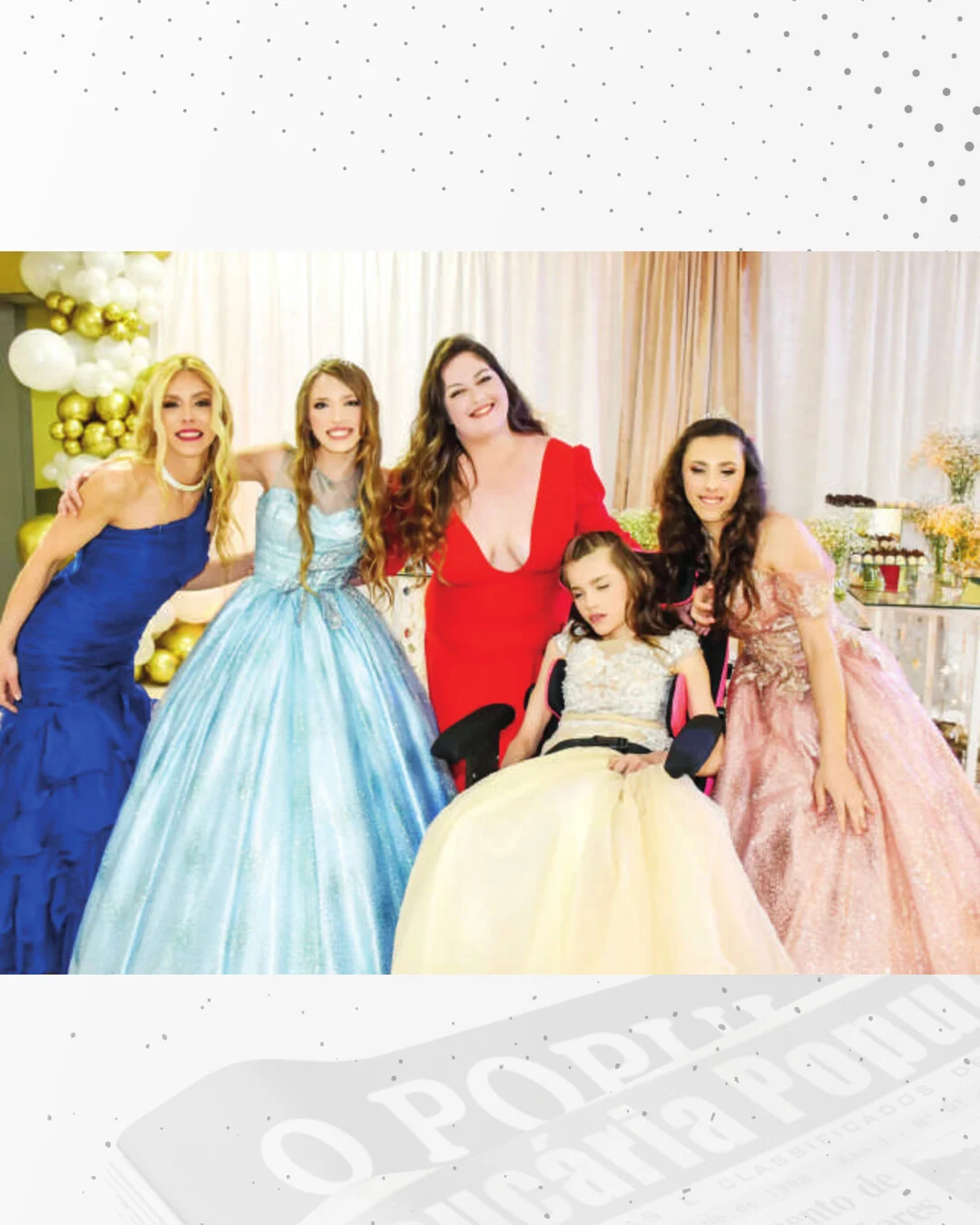 Gêmeas ganham uma linda festa de 15 anos após ação solidária de um casal araucariense