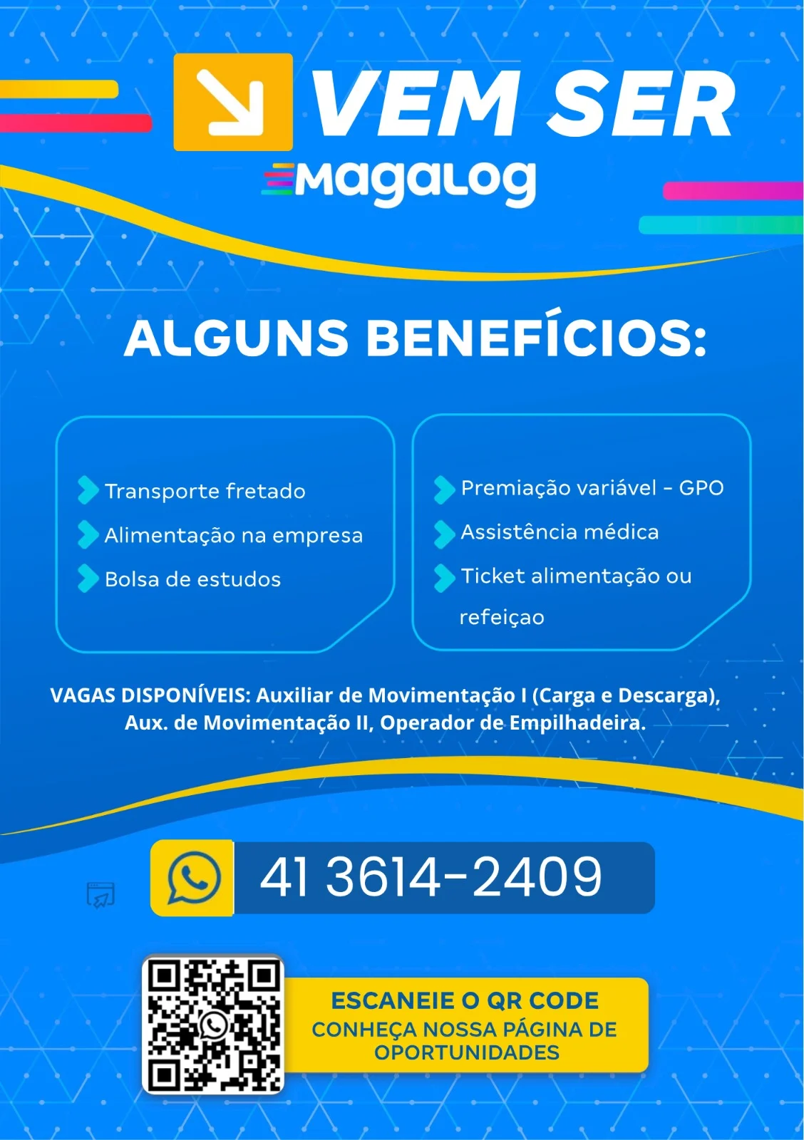 Magalog abre novas vagas para área de logística em Araucária Rascunho automático