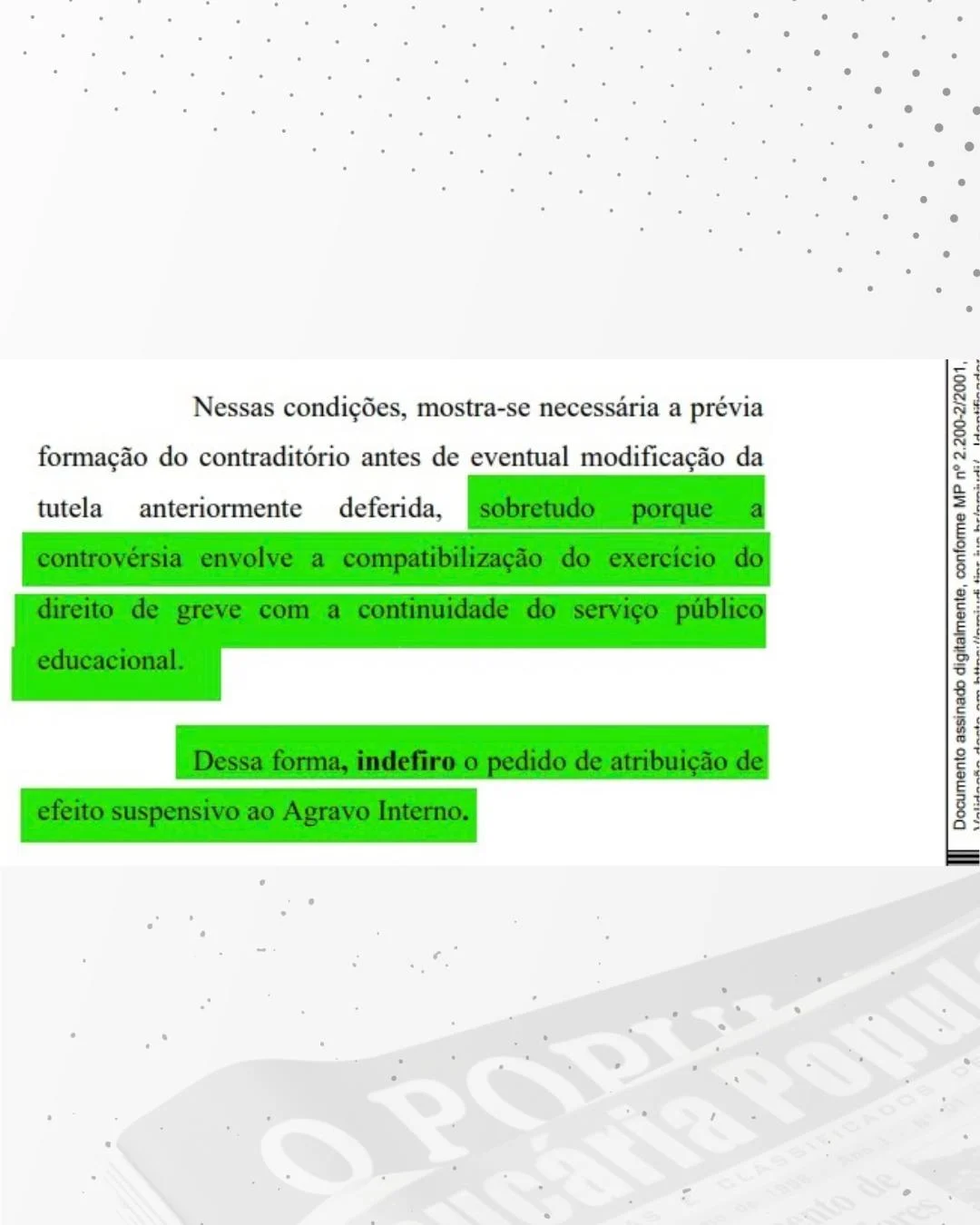 Justiça nega recurso do SISMMAR e mantém multa de R$ 50 mil por dia de greve; valor já pode chegar a R$ 250 mil