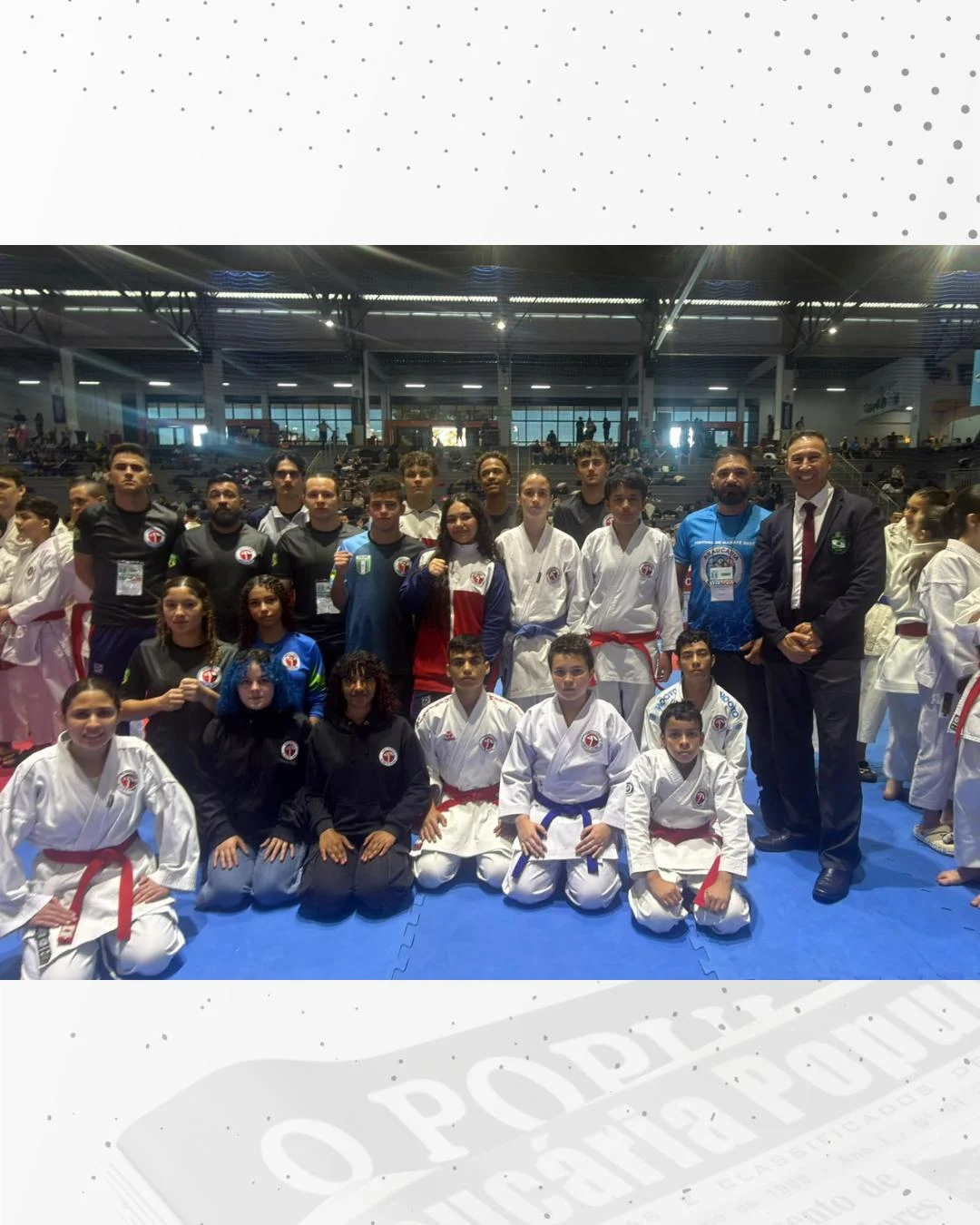 Karatecas de Araucária faturam 14 medalhas na final do Campeonato Paranaense