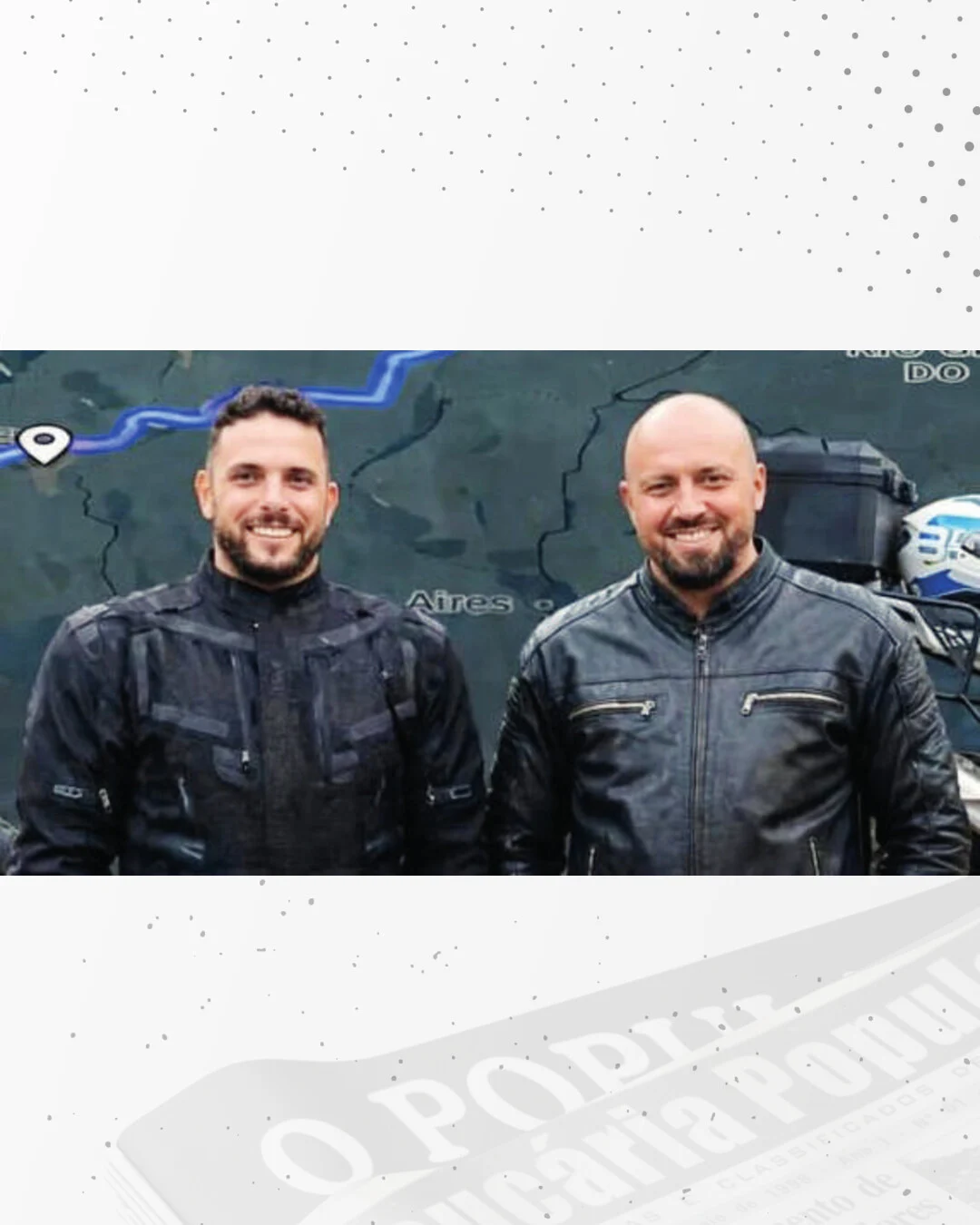 “Los Primos” irão percorrer quase 7.500km até o Chile sob duas rodas
