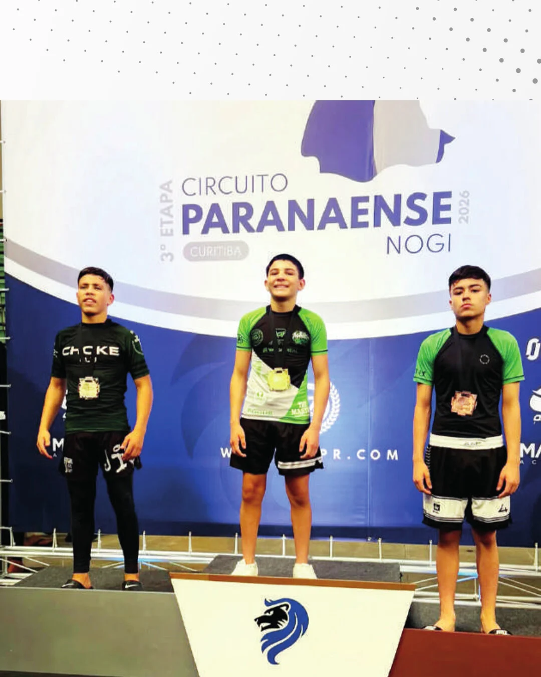 Matheus vence no Paranaense e agora disputará o Curitiba Spring Kids International de Jiu-Jitsu