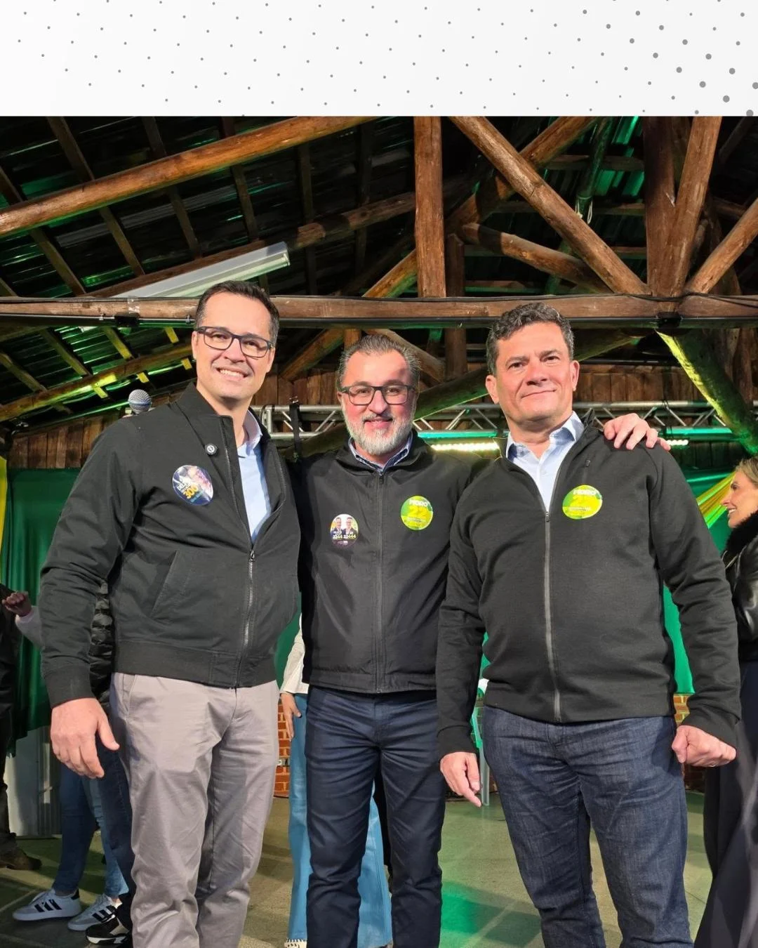 NP: 1º político conservador de Araucária, Castilhos comemora vitória de Moro