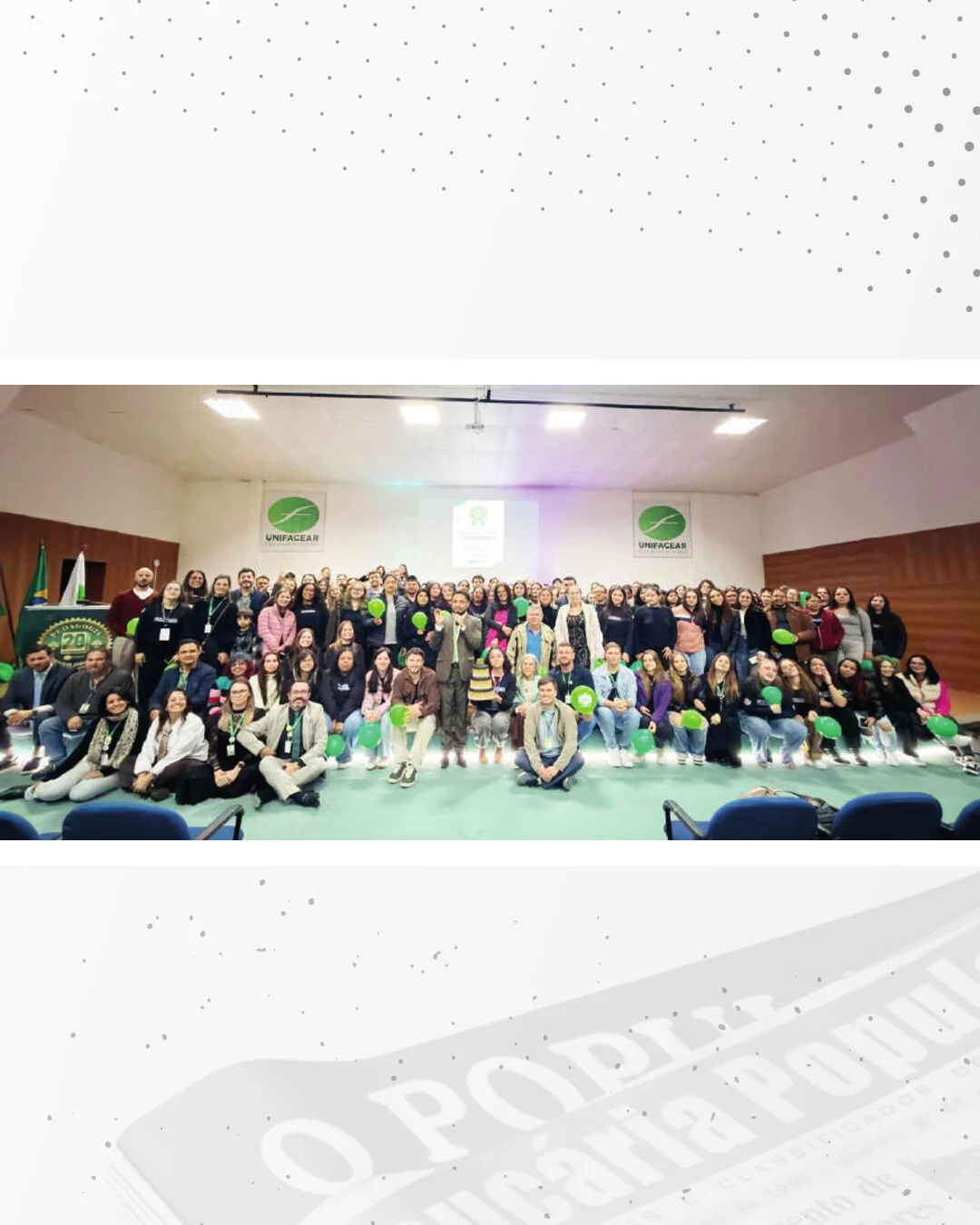 Pedagogia da Unifacear celebra 20 anos e nota máxima no Enade