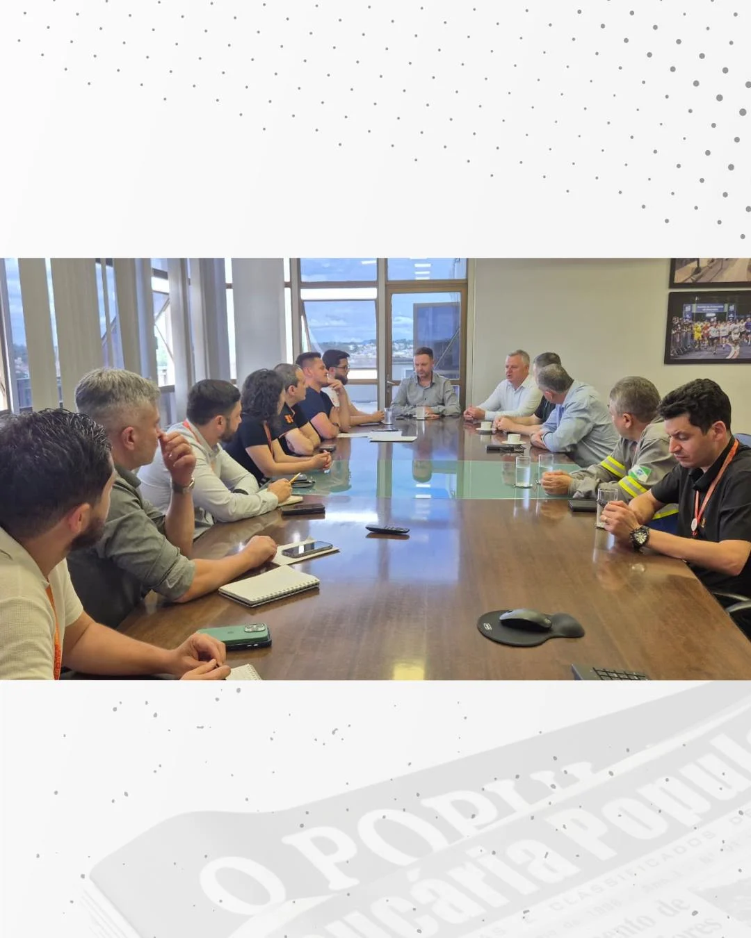 Prefeitura se reúne com a Copel e discute alternativas para resolver questões na área rural e industrial