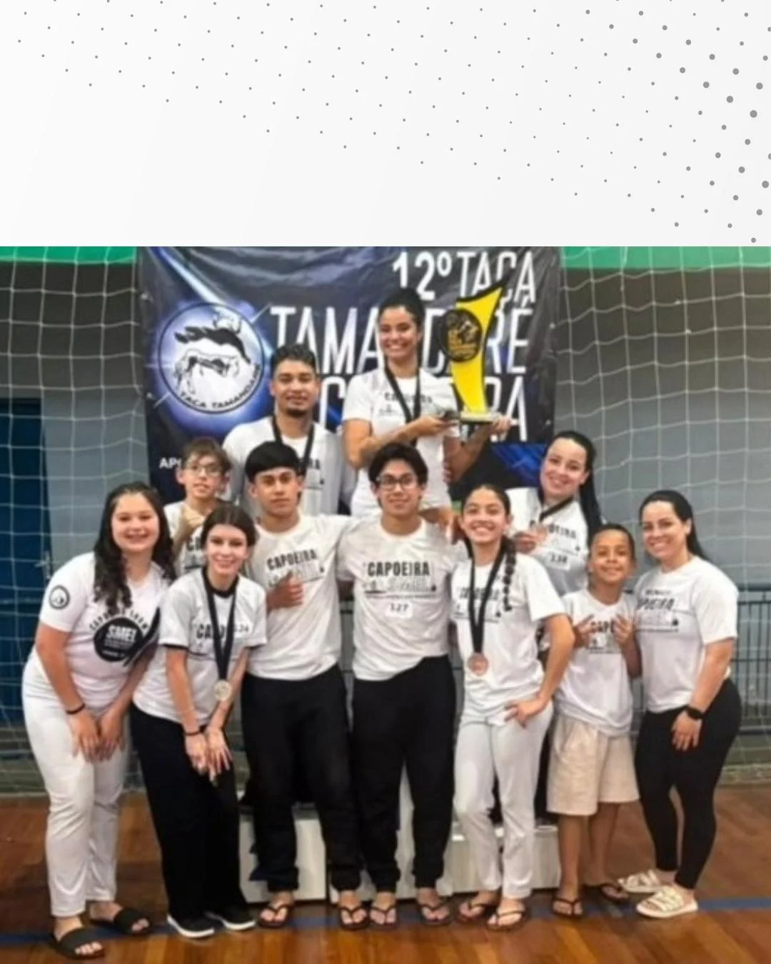 Capoeiristas de Araucária são destaque na 12ª Taça Tamandaré
