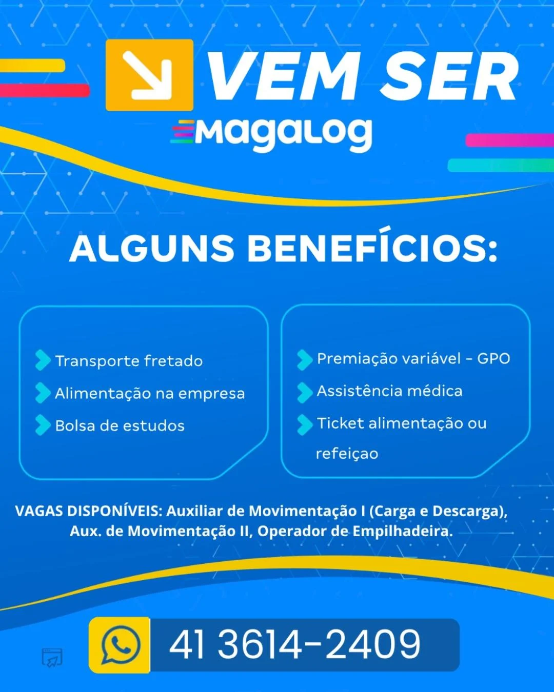 Magalog abre novas vagas para área de logística em Araucária