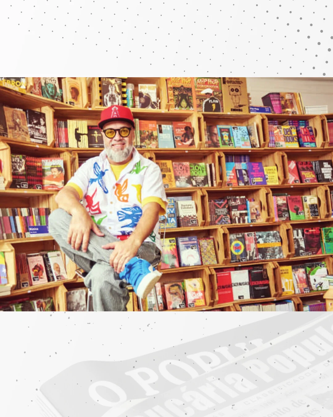 Renan Inquérito apresenta o sarau “Parada Poética” e bate-papo gratuito na Casa Eliseu Voronkoff